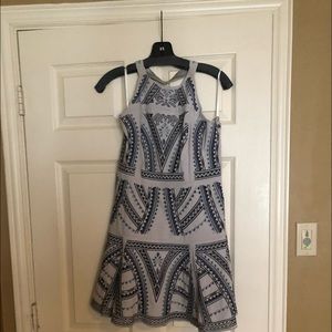 Parker Patterned halter dress